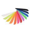 GPP 100PK 3 inch Plastic Arrow Vane TPU Fletchings for DIY Arrow Archery Bow,White