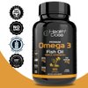 Health Dose Premium Omega 3 Fish Oil Triple Strength x 120 Softgels - Pack of 3