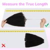 IDN BEAUTY Seamless Clip In Hair Extensions Human Hair, 3c 4a 4c Afro Kinky Curly 14 Inch 110g 7pcs Natural Black Seamless Curly Clip Ins Remy Hair Seamless Clip Ins For Black Women PU Invisible Edge