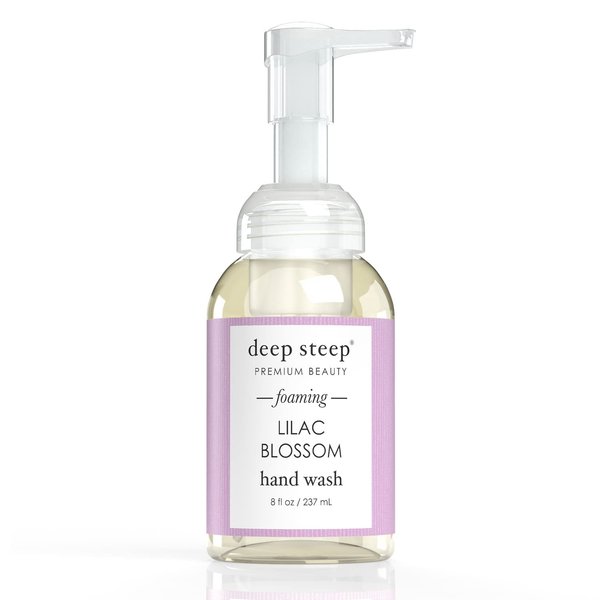 Deep Steep Foaming Hand Wash, 8oz (Lilac Blossom)