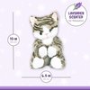 Warm Pals - Kiki Kitten - 1.5lbs - Cozy Microwavable Lavender Scented Plush Toys - Heated Stuffed Animal - Heatable Coolable Bedtime Comfort Plushie