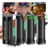 Kaely 3Pcs Face Paint Stick,Eye Black Baseball Football Softball Eyeblack Stick for Outdoor Sports,Black Brown Green Camo Face Body Paint Kit,Easy to Color,Halloween Birthday Party Clown Makeup Sets