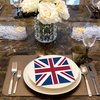 40Pcs British Party Napkins British National Day Theme Party Paper Napkins Disposable Party Napkins Set England Flag Paper Luncheon Napkins British Theme Party Supplies