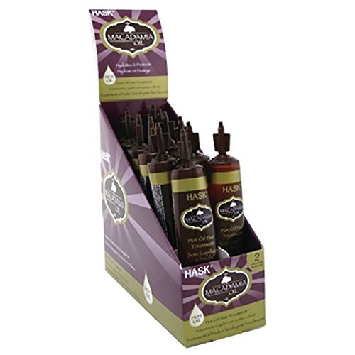 Hask Tubes Macadamia Oil Hot Treatment, 1 Ounce
