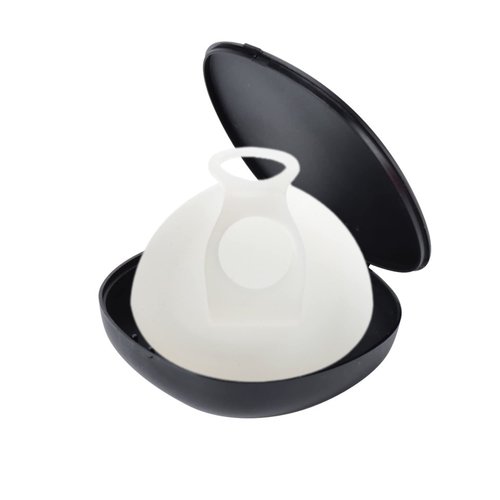 ViiNA ViiNA Menstrual Disc Reusable Menstrual Cup - Soft Period Disc for Women Designed with Flexible, Medical-Grade Silicone Period Cup (White)