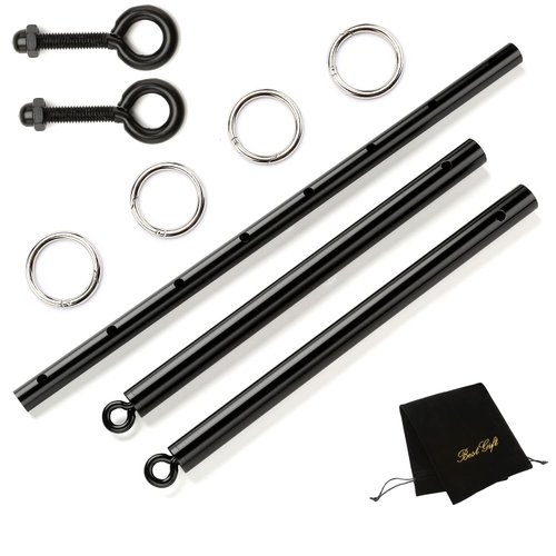 Adjustable Spreader Bar Set, EXREIZST Suitable for Exercising at Home Sports Training Fitness Gear Home Indoor Gyms