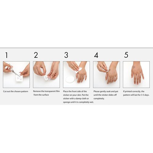 Scar Tattoo Stickers, 9 Sizes, 6 Sheets, Realistic Temporary Waterproof Face and Body Makeup