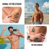 3sheets Temporary Tattoos for Adult Men Women Nautical Themed Temporary Tattoos for Hand Body Semi Permanent Tattoos Lasts for 1-2 Weeks