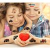 UVUXO Monster Truck Temporary Tattoo for kids - 10 Sheets Cars Tattoos Temporary for Boys Monster Truck Birthday Party Supplies for Kids