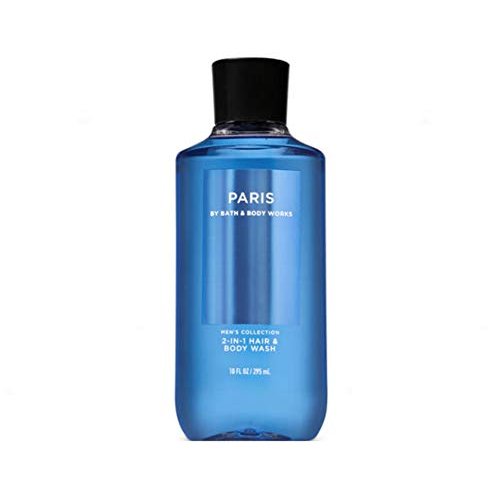 Bath & Body Works Paris For Men 2 in 1 Hair Body Wash 10 fl oz (10 ounce)