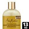 Shea Moisture Raw Shea Butter Shampoo and Conditioner Set, Deep Moisturizing with Sea Kelp & Argan Oil, Sulfate Free & Silicone Free, Curly Hair Products, Family Size, 13 Fl Oz (Pack of 2)