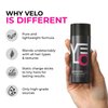 VELO Hair Building Fibers for Thinning Hair, 30g Fill in Fine, Instantly Thicker & Fuller Look, Hair Thickening Fiber, Conceals Hair Loss, Hair Powder for Women & Men, Long Lasting Formula (BLACK)