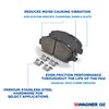 Wagner QuickStop ZD1114 Rear Disc Brake Pad Set for 2015 Subaru Forester