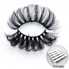 Lashes Eyelashes Long False Faux Mink Look Like Lash Extensions D Curl Wholesale Dramatic 3D 25mm-30mm Wispy Fluffy Strips Fake Eyelash Bulk Amazing For Women (5 Pairs 30mm set1)