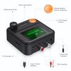 JXTZ Bluetooth 5.2 Transmitter Receiver, HiFi Bluetooth Audio Adapter with Display, Wireless Audio Adapter for Music Streaming Sound System, Headphones, TV, Support TF Card/RCA/3.5mm AUX Output