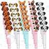 Foilswirl 30 Pcs Bubbles Party Favors for Boys Girls Mini Bubble Wands Tube Bulk Theme Bubble Maker Goodie Bags Stuffer School Classroom Prizes Birthday Gift for Bubble Solution (Dog)