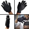 WULI PEACH Magic Barber Curling Twist Sponge Gloves Brush for Black Men's Natural Hair and Women's Curls (1pc)