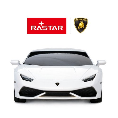 RASTAR Lamborghini HURACÁN LP610-4 RC Car Radio Remote Control, 1/24 Scale (White)