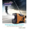 FosPower Emergency Weather Radio (Model A1) NOAA/AM/FM with 7400mWh Portable Power Bank, USB/Solar/Hand Crank Charging, Battery Operated, SOS Alarm & Flashlight for Indoor/Outdoor Emergencies