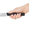 OXO Good Grips 5-in Serrated Utility Knife,Silver/Black