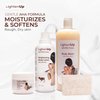 LightenUp, Lactic Acid Lotion | 13.5 Fl oz / 400ml | AHA Body Cream | Moisturizing, Hydrating Body Lotion for Body, Knees, Armpit, Underarm | with Shea Butter, For Women and Men
