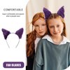 Cat Ears Headband for Women: Fox Ears Headband Cosplay Costumes for Girls - Faux Fur Animal Ears Hair Hoops for Cosplay Party - Cute Animal Hair Accessories