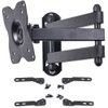VideoSecu Swivel Tilt Full Motion TV Wall Mount Arm 15" Extension for Most 19 22 23 24 26 28 29 32 37 inch LED LCD TV HDTV ML14B A2C