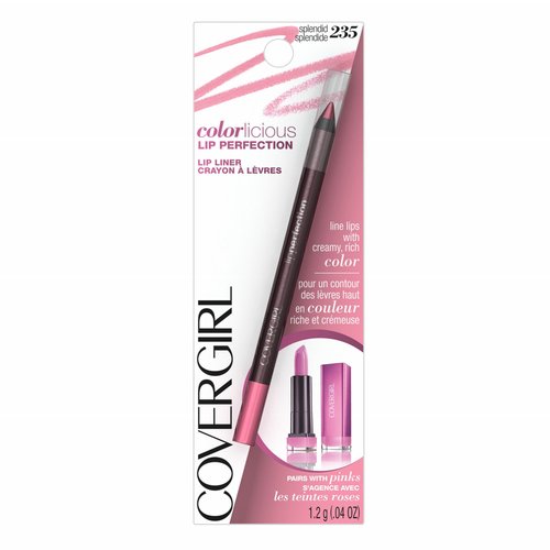 COVERGIRL Colorlicious Lip Perfection Lip Liner Splendid, .04 oz (packaging may vary)