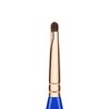 Bdellium Tools Professional Makeup Brush - Golden Triangle 755 Smudge - With All Vegan and Soft Synthetic Fibers, For Adding Depth and Dimension (Blue, 1pc)