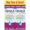 Opcon-A Antihistamine and Redness Reliever Eye Drops, 0.5 Ounce Bottle Twinpack