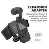 Flymile Expansion Adapter Backpack Clip Mount for DJI OSMO Pocket 3,Camera Extenion Bracket Mount,Quick Release Shoulder Strap Holder Kit Accessories