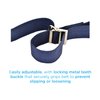 NOVA Gait Belt, Transfer Belt with Adjustable Locking Metal Buckle, 52 & 72 Inch Length Options