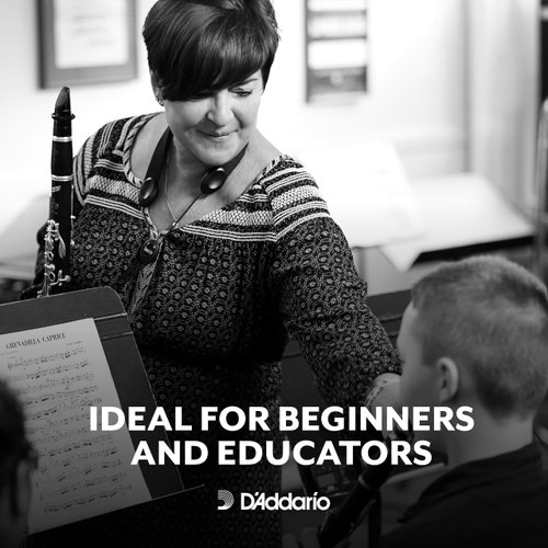 D’Addario Woodwinds Rico Woodwinds Bb Clarinet Reeds - Reeds for Clarinet - Thinner Vamp Cut & Unfiled for Ease of Play, Traditional Blank for Clear Sound - Clarinet Reeds 2 Strength, 3-Pack