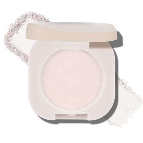 KYDA Single Matte Eyeshadow, Sheer Off White Vanilla Eyeshadow, Ultra-fine Lightweight Powder, Brightenning Primer Eyeshadow, Multiuse Blendable Eyes Makeup, Moonlight