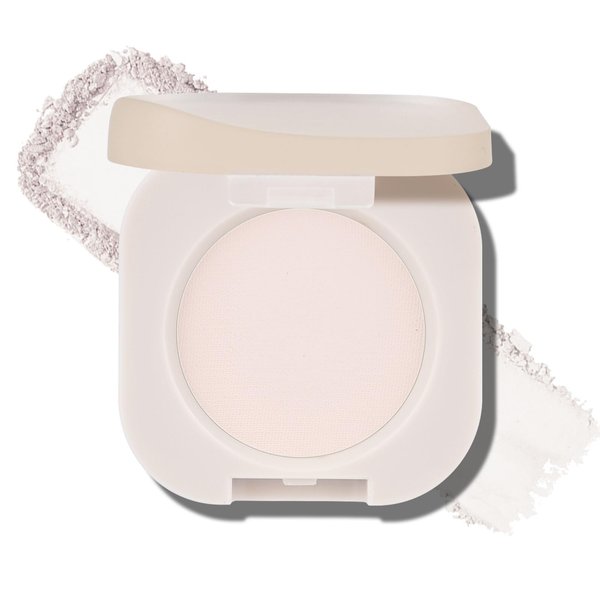 KYDA Single Matte Eyeshadow, Sheer Off White Vanilla Eyeshadow, Ultra-fine Lightweight Powder, Brightenning Primer Eyeshadow, Multiuse Blendable Eyes Makeup, Moonlight