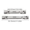 INJORA Drive Shaft D-Shaped Hole Stainless Steel Center Drive Shaft for Axial SCX24 JLU C10 Bronco 1/24 RC Crawler Upgrade Parts