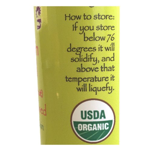 Organic Virgin Coconut Oil Pure-Cold Pressed 6oz. Lilikoi Scent for Skin & Hair