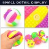Dreamxue Flashing Football Shape LED Light Sound Bouncy Ball Funny Kids Pet Dog Toy Interactive Dog Toy, Xmas Gifts