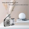 XHDATA D219 Portable AM FM Shortwave Radio Battery Operated Small Great Reception Radio with Good Sound,Earphone Jack for Gift Elder,Home,Child [Sliver]