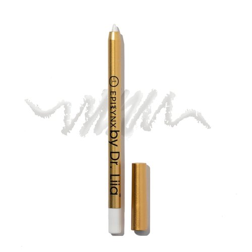 EPILYNX Long Lasting Glide-On Gel Eyeliner Pencil | Gluten-Free, Hypoallergenic, Vegan | 1.2ml | Moonlight White Shimmer by Dr. Liia