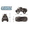 QXB Swat Police Truck Armored Tactical Transport Vehicle Building Blocks (549 PCS)