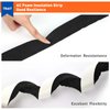 MAGZO Adhesive Foam Weather Stripping 1 Inch W X 1 Inch T, Air Conditioner Window Seal Open Cell High Resilience, Total Length 13 Feet (6.5ft x 2 Rolls)