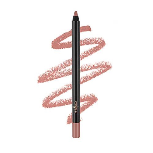 Mellow Cosmetics Gel Lip Pencil - Matte Liner for Women - Long-Lasting & No Bleeding - Organic, Natural, Vegan, Cruelty-Free - Paraben-Free Makeup - Rose - Rose