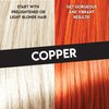 Color Lux Direct Vibes Semi-Permanent Hair Color, Copper, Vibrant & Long-Lasting Shade, Ammonia-Free, Vegan, Sulfate-Free, Paraben-Free, 8 fl oz