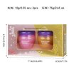 KISSIO Lip Mask,Honey and Cherry Lip Mask Set,Repair Lips Day and Night,Plant Extract,Lip Mask Overnight,Hydrating Lip Balm(2 pcs)