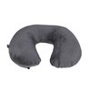 Lewis N. Clark Compact Portable Adjustable and Inflatable Cervical Neck Pillow for Travel, Gray, One Size