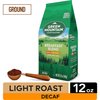 Green Mountain Coffee Roasters, Breakfast Blend Decaf, Ground Coffee, Decaffeinated, Light Roast, Bagged 12oz.