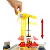 Matchbox Action Drivers Construction Playset, Moving Crane, Car-Activated Features, Includes 1 Matchbox Toy Bulldozer, for Kids 3 Years Old & Older