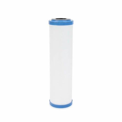Camco Camper/RV Premium Replacement Cartridge for Inline Water Filter - Fits EVO RV Water Filter Housing - Premium Carbon Absorbs Harmful Compounds & Reduces Bad Taste, Odor, Bacteria and More (40624)