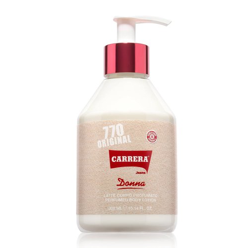 Carrera Jeans 770 Original Perfumed Body Lotion for Women, Moisturize Skin, 10.14 Fl Oz (Pack of 1)